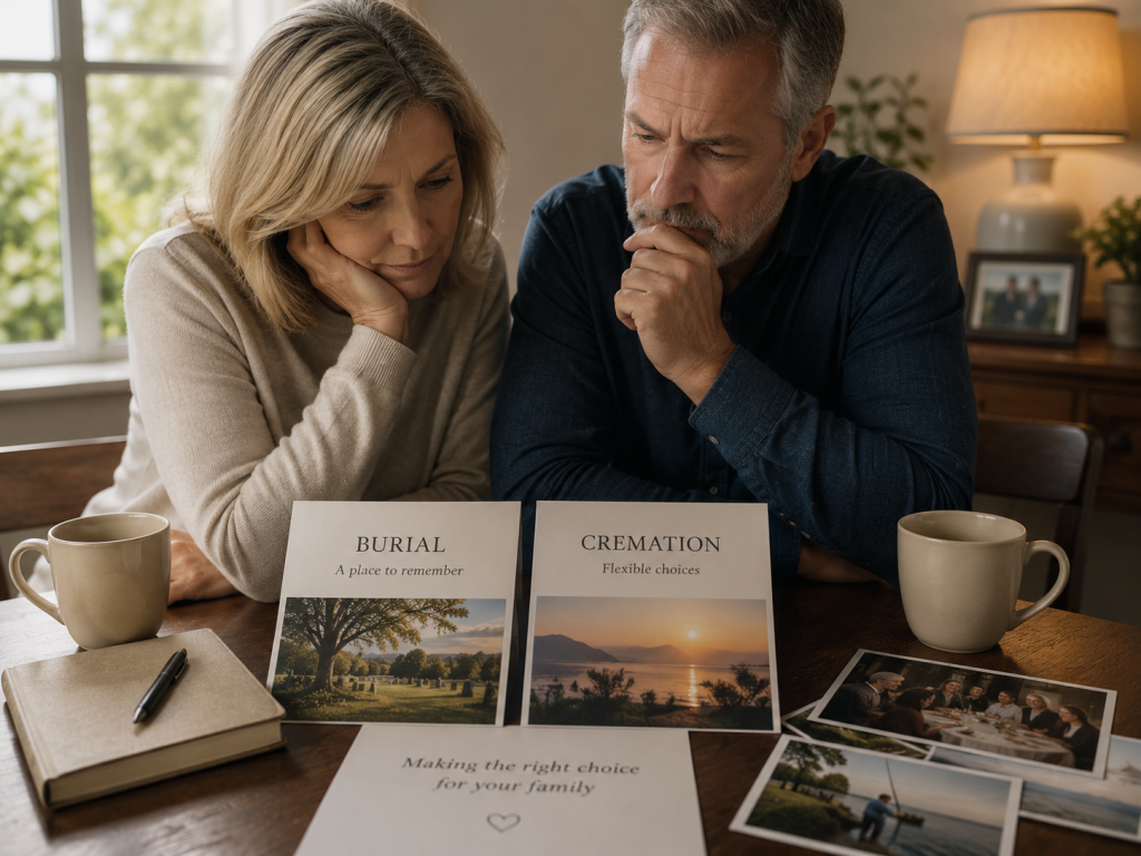 Burial or Cremation? How Do You Decide When They Never Told You?